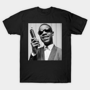 Young Stevie Wonder 1963 T-Shirt